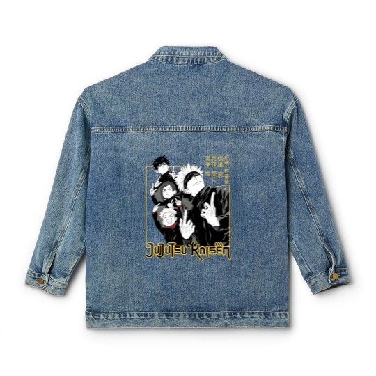 Discover Jujutsu Satoru dark - Jujutsu Satoru - Classic Women's Denim Jackets