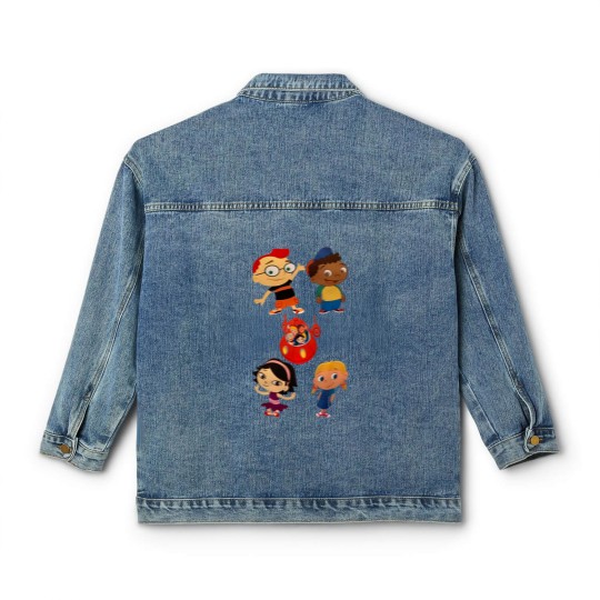 Discover Funny little einsteins the movie Allan Classic Women's Denim Jackets