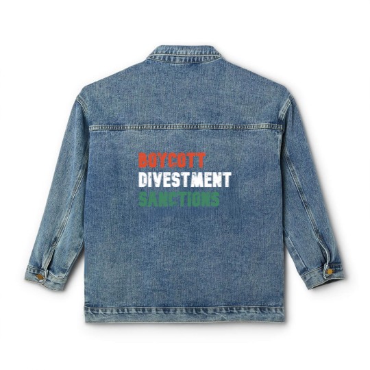 Discover Bds (Boycott Divestment Sanctions) Classic Women's Denim Jackets