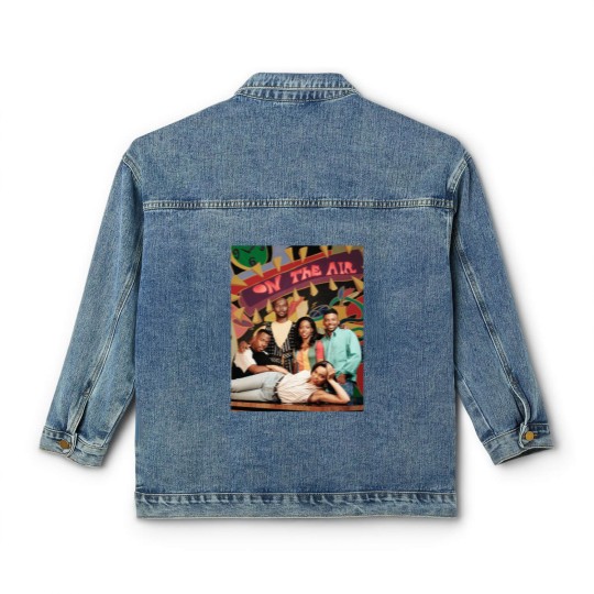 Discover Black 90s sitcom Classic Women's Denim Jackets