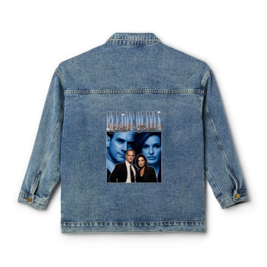 Discover Elliot Stabler Olivia Benson Classic Women's Denim Jackets, Law And Order SVU