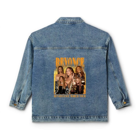 Discover Beyonce, Renaissance 2023 World Tour, Vintage Beyonce  2023, Beyonce Classic Women's Denim Jackets