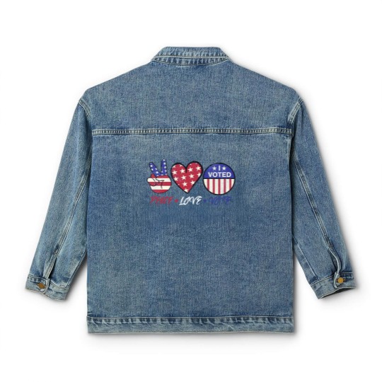 Discover 2024 Election Classic Women's Denim Jackets,Presidential Election Vote Classic Women's Denim Jackets