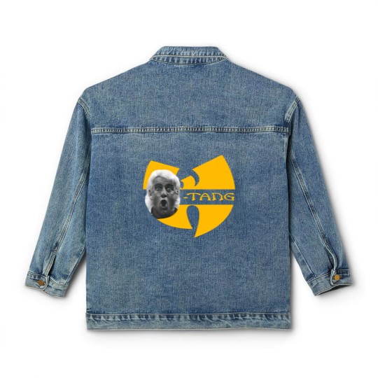 Discover Wooo-Tang Rick Flair WOO Funny Parody Classic Women's Denim Jackets