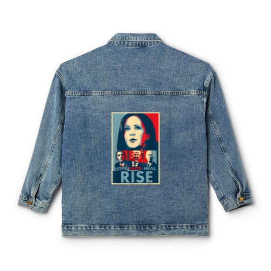 Discover Hope Hate Heal Rise - Classic Women's Denim Jackets