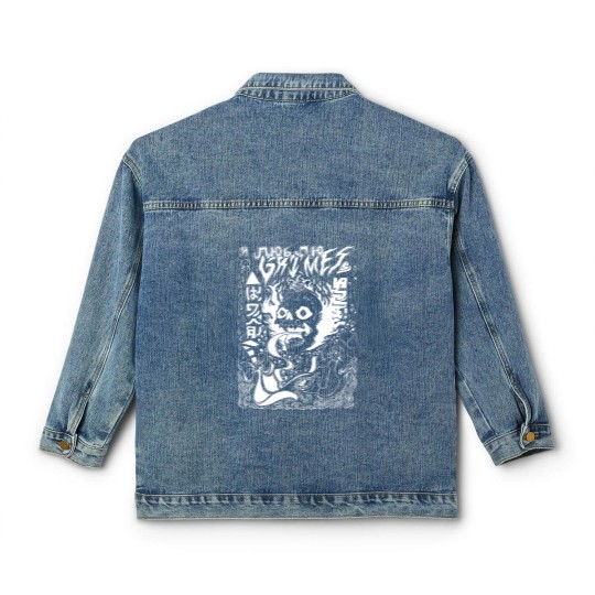 Discover Grimes Visions Inverted Occult Classic Women's Denim Jackets