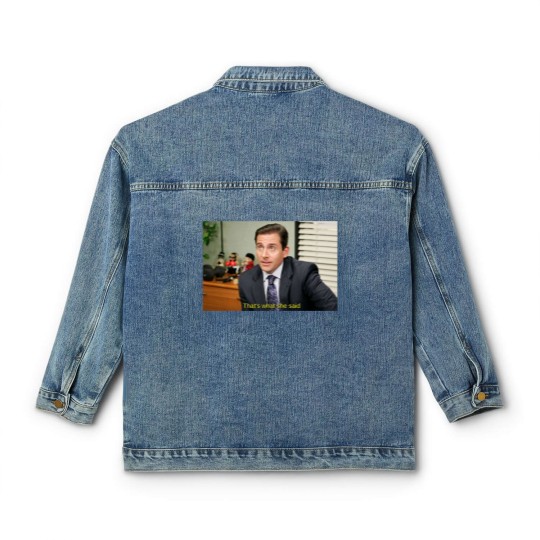 Discover Thats what she said - Michael Scott Classic Women's Denim Jackets