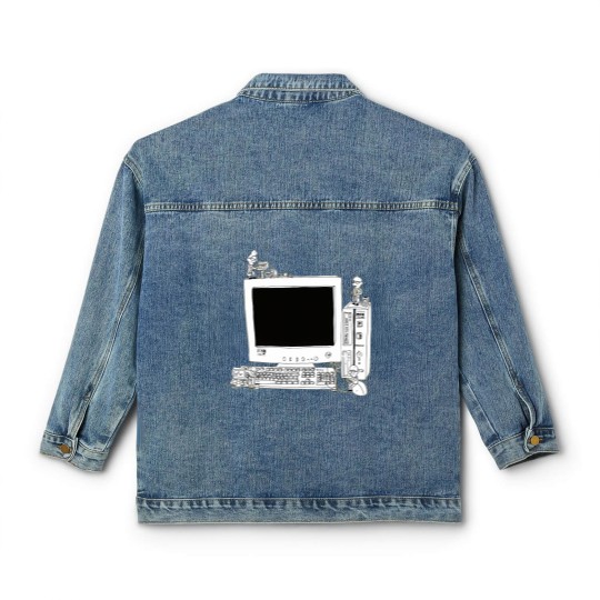 Discover Computer 2000 Classic Women's Denim Jackets
