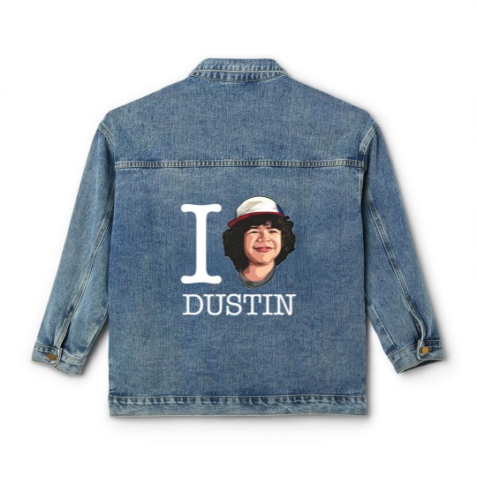 Discover Stranger Things I Love Dustin - Stranger Things Dustin - Classic Women's Denim Jackets