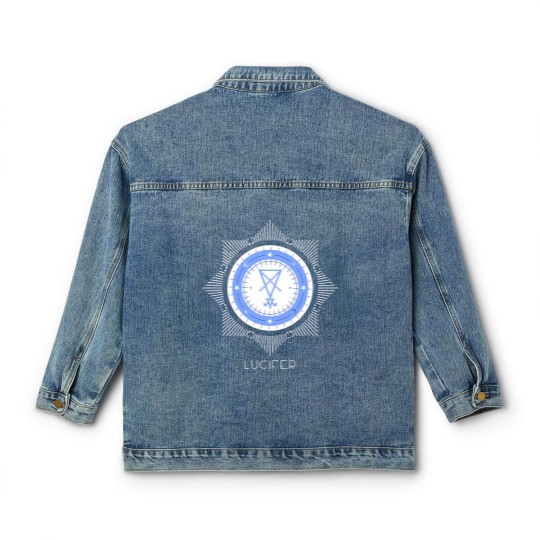 Discover Lucifer sigil seal Morning Star - Lucifer - Classic Women's Denim Jackets
