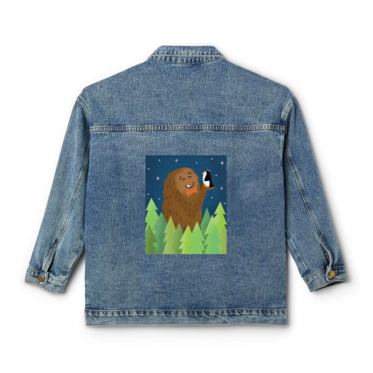Discover sneaky sasquatch Classic(1) Classic Women's Denim Jackets