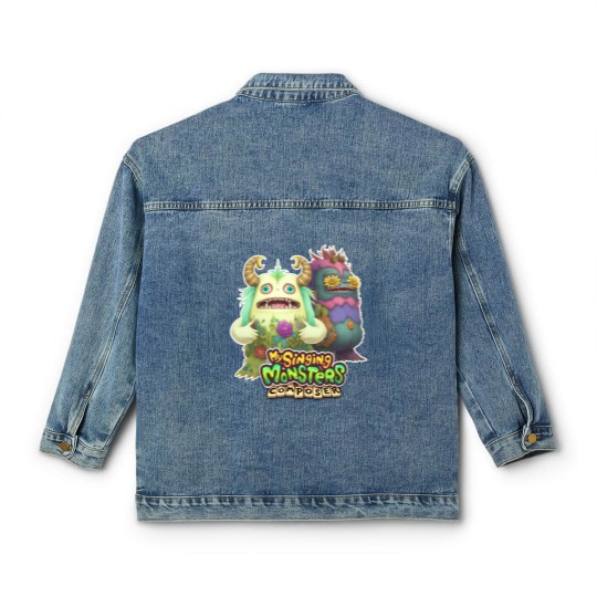 Discover my singing monsters, rare wubbox, my singing monsters monsters, my singing monsters wubbox Classic Women's Denim Jackets