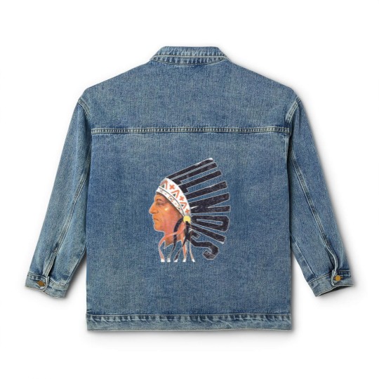 Discover Illinois Old University Classic Women's Denim Jackets