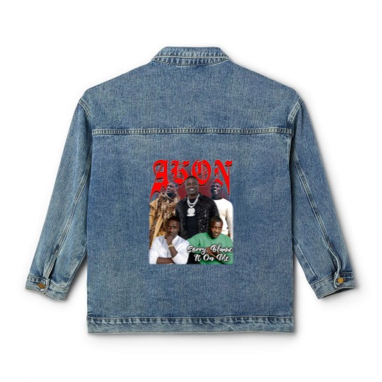 Discover Akon The Superfan Tour 2024 Classic Women's Denim Jackets