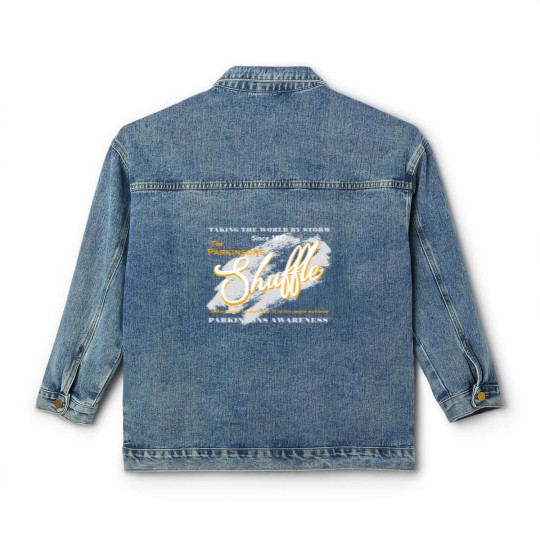Discover The Parkinsons Shuffle - Parkinsons Awareness Classic Women's Denim Jackets