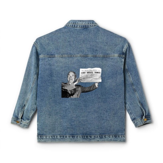 Discover Dewey Defeats Truman Sunflower  1 Classic Women's Denim Jackets