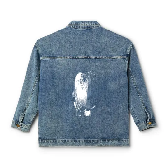 Discover Leland Sklar Bass Guitarist Classic Women's Denim Jackets