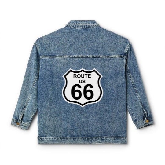Discover route 66 Classic Women's Denim Jackets
