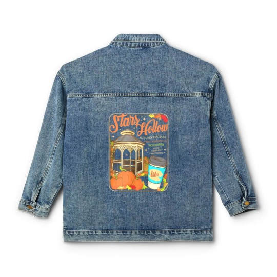 Discover Stars Hollow Connecticut  Color Classic Women's Denim Jackets, 1779 Classic Women's Denim Jackets, Gilmore Girls Classic Women's Denim Jackets, Autumn Classic Women's Denim Jackets, Lukes Diner Classic Women's Denim Jackets, Gilmore Girls Classic Women's Denim Jackets