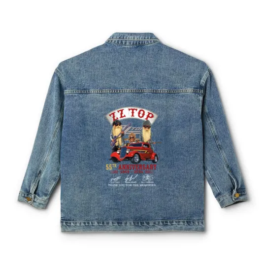 Discover ZZ Top 55th Anniversary Classic Women's Denim Jackets