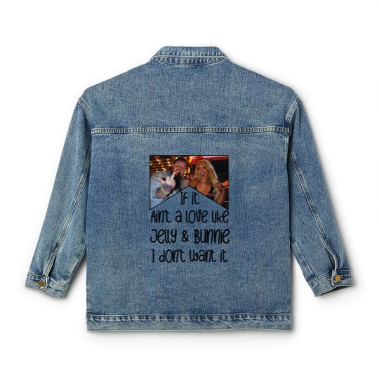 Discover Love Like Bunnie And Jellyroll Classic Women's Denim Jackets jelly roll Classic Women's Denim Jackets bunnie Classic Women's Denim Jackets