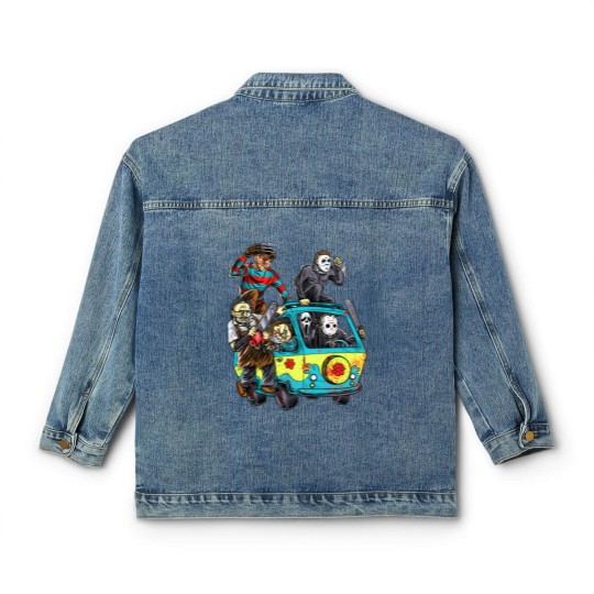Discover Horror Movie Mystery Machine Classic Women's Denim Jackets