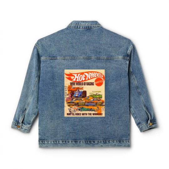 Discover Hot Wheels Vintage Wide World of Racing Classic Women's Denim Jackets