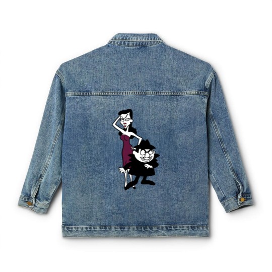 Discover Boris Badenov and Natasha Fatale - Rocky & B Classic Women's Denim Jackets