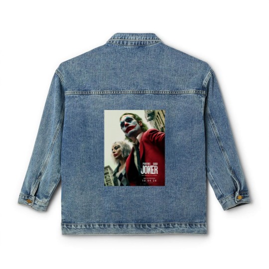Discover Joker 2 Movie Unisex Classic Women's Denim Jackets , Joaquin Phoenix And Ld ga Classic Women's Denim Jackets