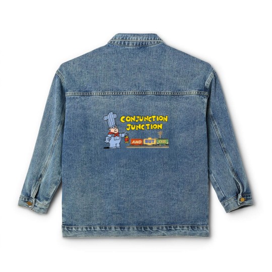 Discover Schoolhouse Rock Conjunction Junction - Conjunction Junction - Classic Women's Denim Jackets