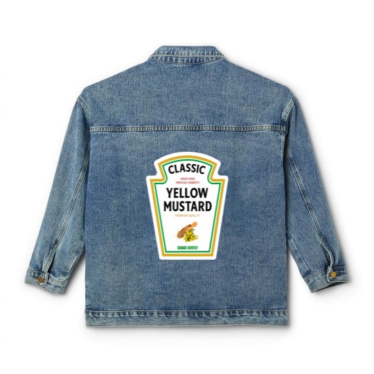 Discover Mustard Halloween 2023 Costume Family Matching K Classic Women's Denim Jackets