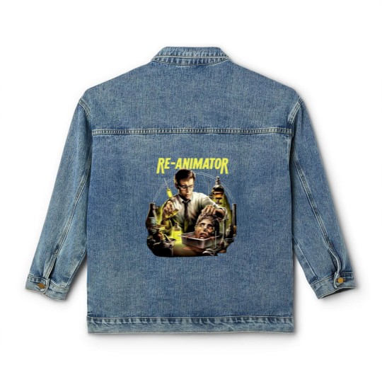 Discover reanimator horror movie Classic Women's Denim Jackets