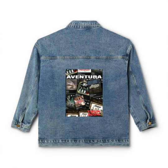 Discover 2024 Aventura Tour Cerrando Ciclos Concierto, Aventura Classic Women's Denim Jackets