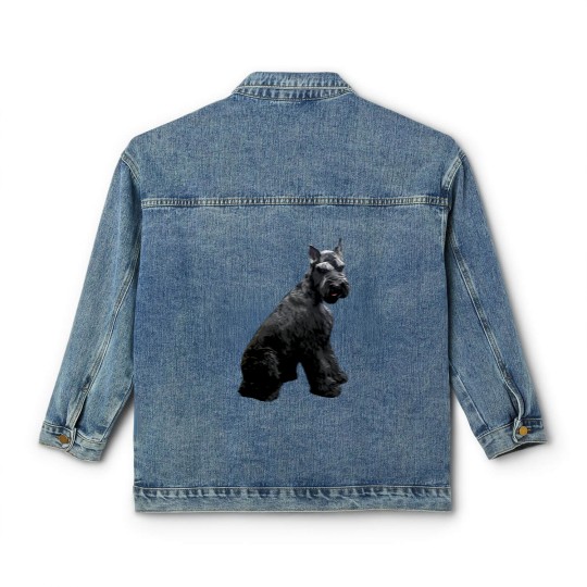Discover Giant Schnauzer Classic Women's Denim Jackets