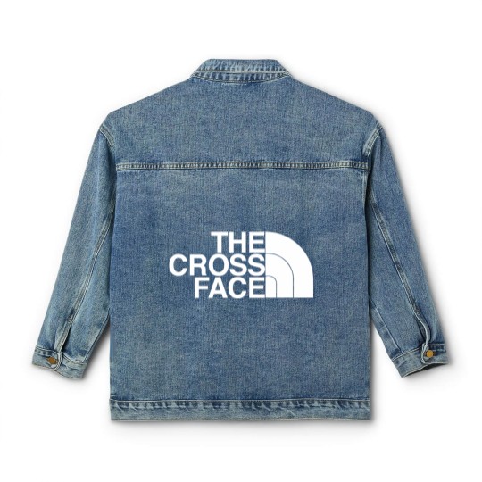 Discover the cross face wrestling Classic Women's Denim Jackets