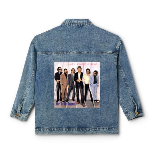 Discover Huey Lewis And The News Hip To Be Square Classic Women's Denim Jackets