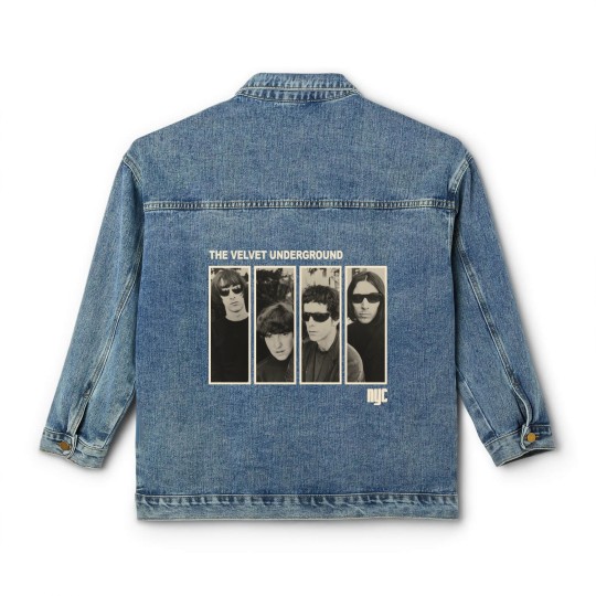 Discover The Velvet Underground Original Velvet Underground Classic Women's Denim Jackets