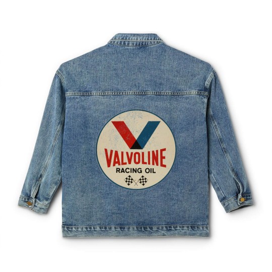Discover Valvoline Racing Sign Classic Women's Denim Jackets