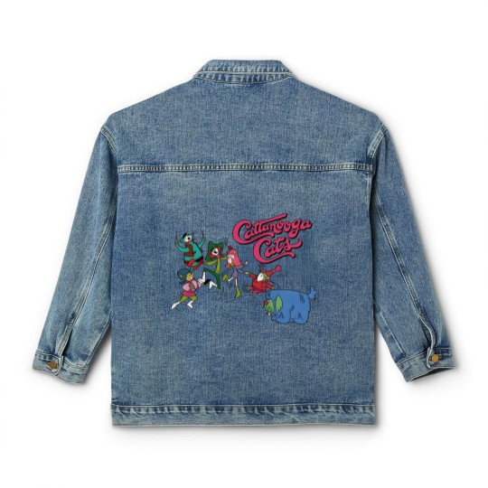 Discover Cattanooga Cats - Saturday Morning Hong Kong Phooey cartoon karate dog Classic Women's Denim Jackets
