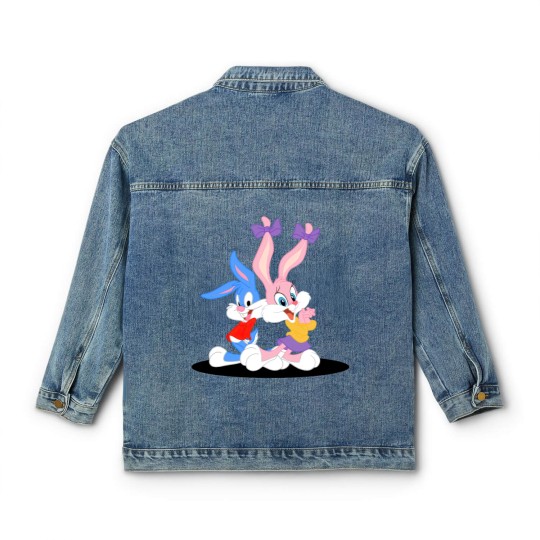 Discover Buster and Babs Bunny Classic Women's Denim Jackets