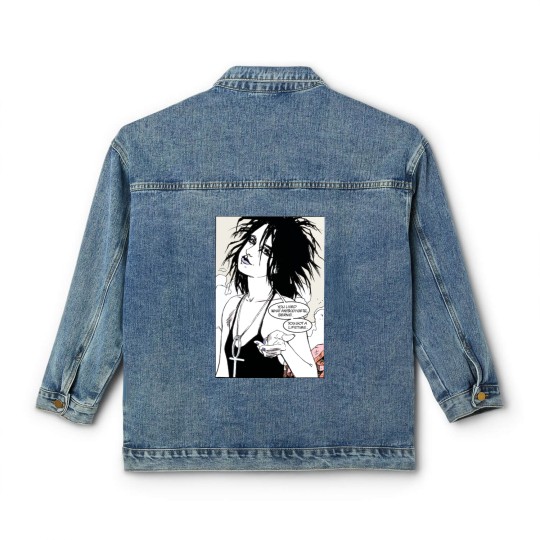 Discover You lived what anybody gets, Bernie. you got a lifetime. (Death - The Sandman) Classic Women's Denim Jackets