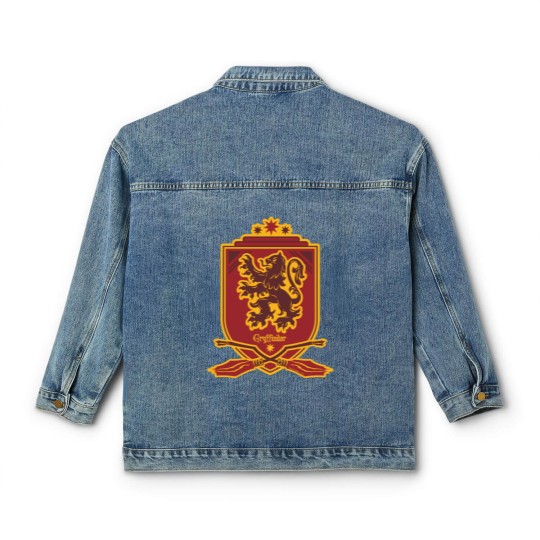 Discover Harry Potter| Gryffindor QUIDDITCH™ Crest Classic Women's Denim Jackets