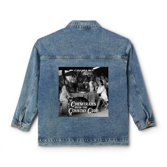Discover Chemtrails Over the Country Club Werewolf Eyes Cover Long Classic Women's Denim Jackets