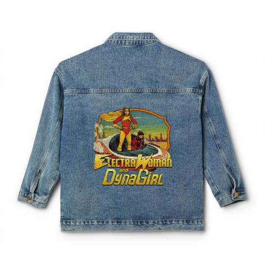 Discover Electra Woman and Dyna Girl 1976 Classic Women's Denim Jackets Classic Women's Denim Jackets