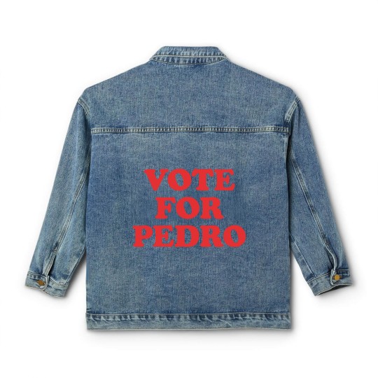Discover Vote for Pedro Classic Women's Denim Jackets - Napoleon Dynamite Cult Classic Classic Women's Denim Jackets for Fans