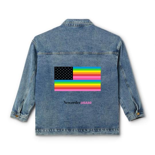 Discover New Order Substance USA89 Tour Classic Women's Denim Jackets