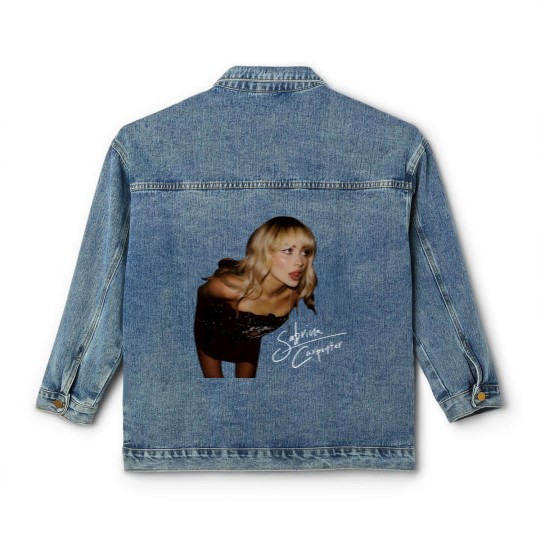 Discover Carpenter 90s Graphic sabrina Rock Music Tour 2024 Classic Women's Denim Jackets Gift Fan