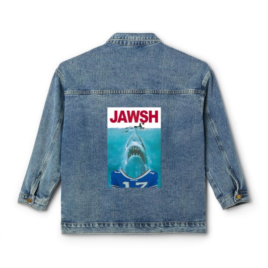 Discover Jaws - Josh Allen Baby Blankets Classic Women's Denim Jackets