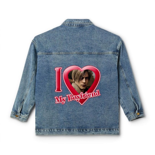 Discover I Love My Boyfriend Leon Kennedy Classic Women's Denim Jackets