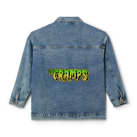 Discover the cramps logo Classic Women's Denim Jackets